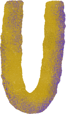 Gritty Print Press Distressed Inverted Arc Shape