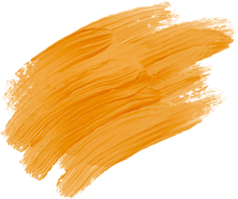 Orange Paint Brush